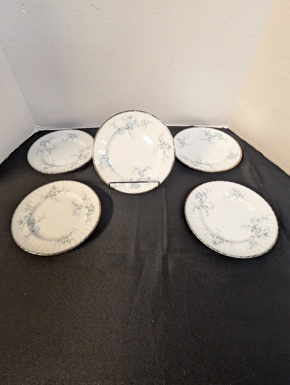Paragon Royal Albert China BRIDES CHOICE 5 Side Bread Butter Plates Lot Bundle